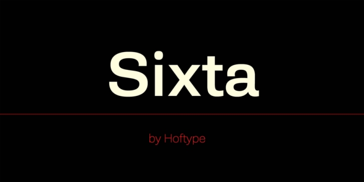 Sixta Font Download