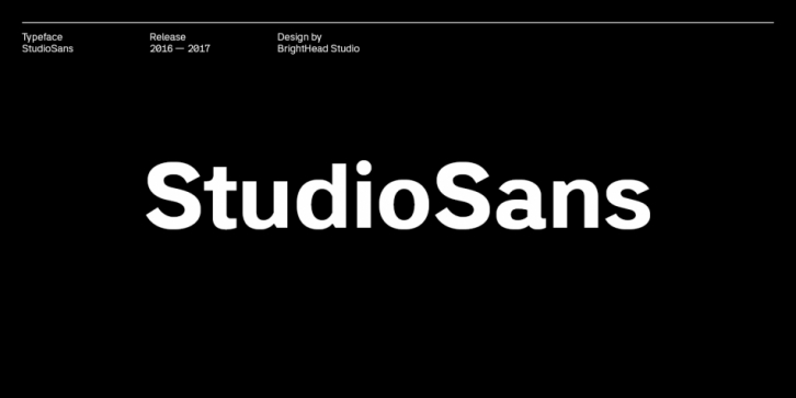 Studio Sans Font Download