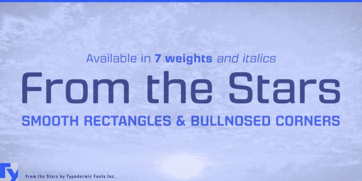 From the Stars Font Download