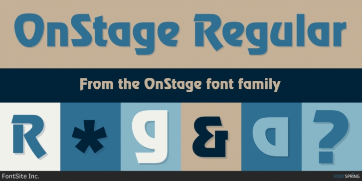 OnStage Font Download