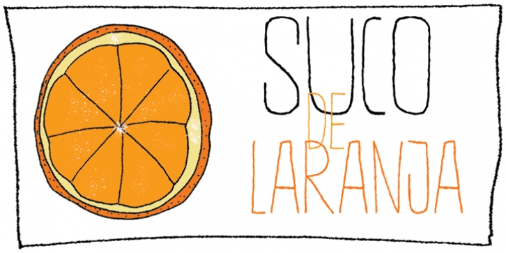 Suco De Laranja Font Download