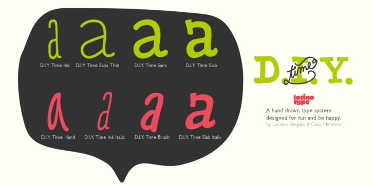 D.I.Y. Time Font Download