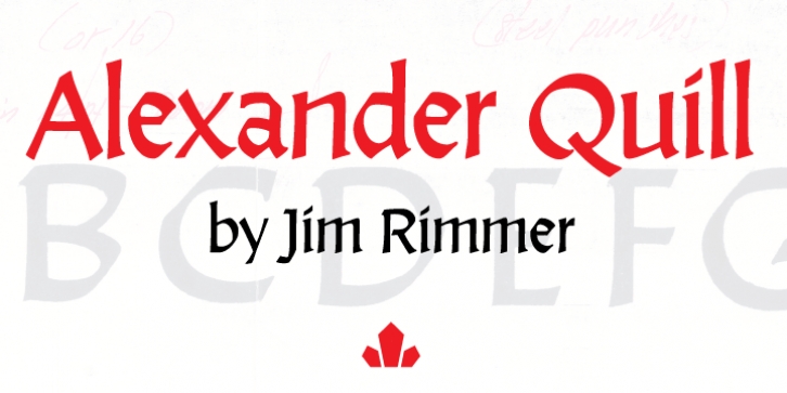 Alexander Quill Font Download