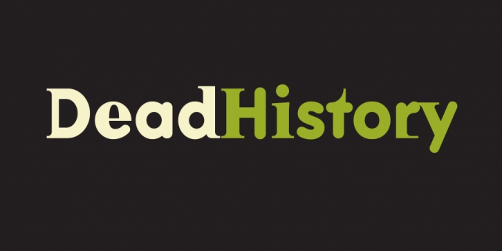 Dead History Font Download