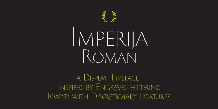 Imperija Roman Font Download