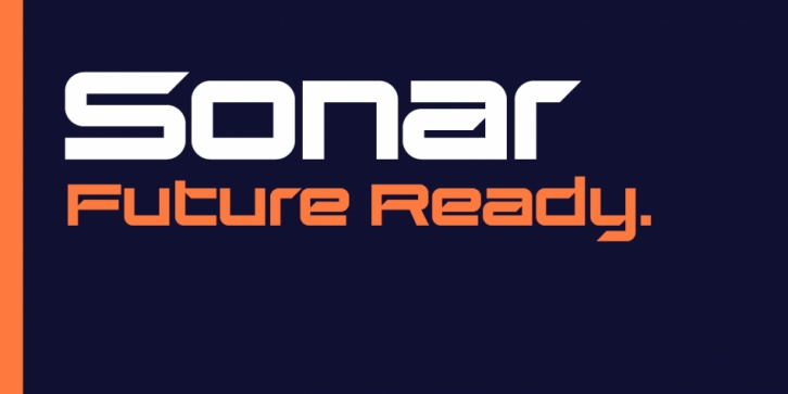 SB Sonar Font Download