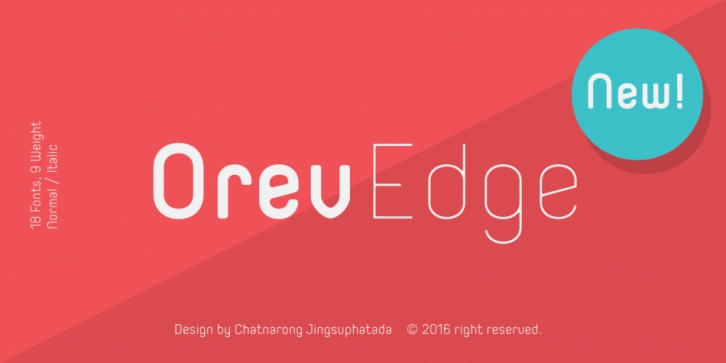 Orev Edge Font Download