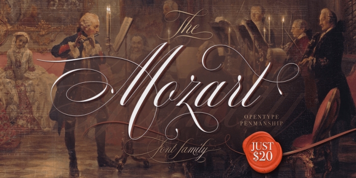Mozart Script Font Download