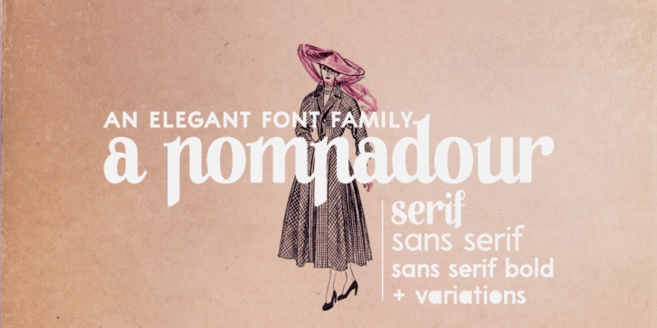 A Pompadour Font Download