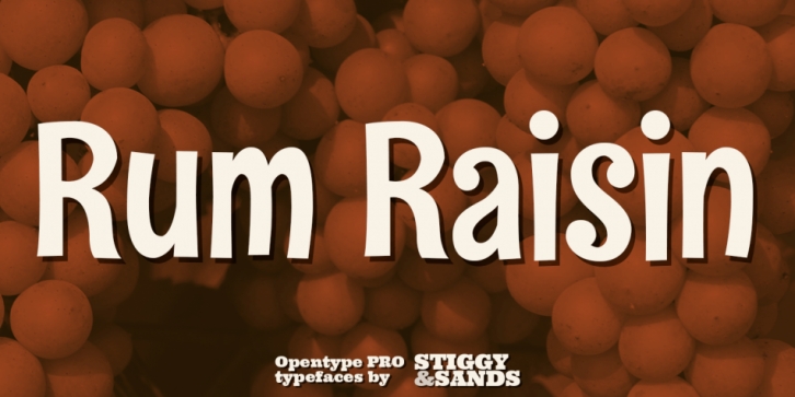 Rum Raisin Pro Font Download
