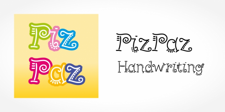 PizPaz Handwriting Font Download