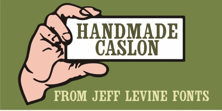 Handmade Caslon JNL Font Download