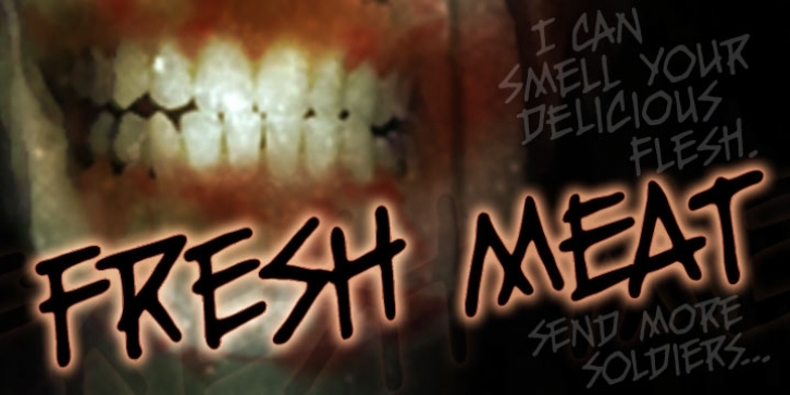 Fresh Meat BB Font Download