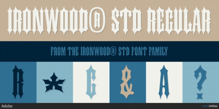 Ironwood Std Font Download