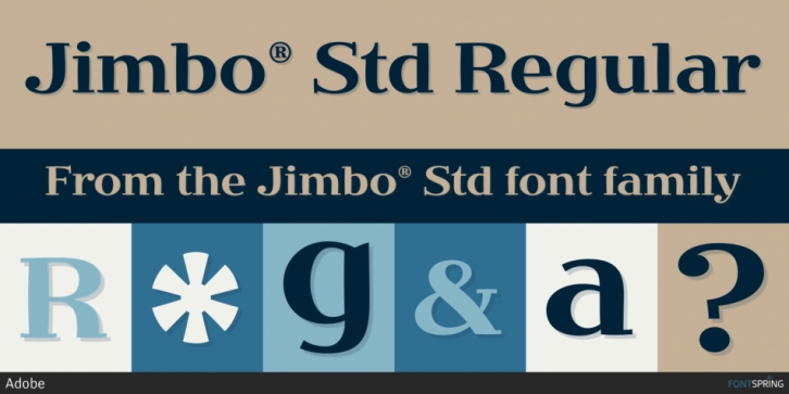 Jimbo Std Font Download