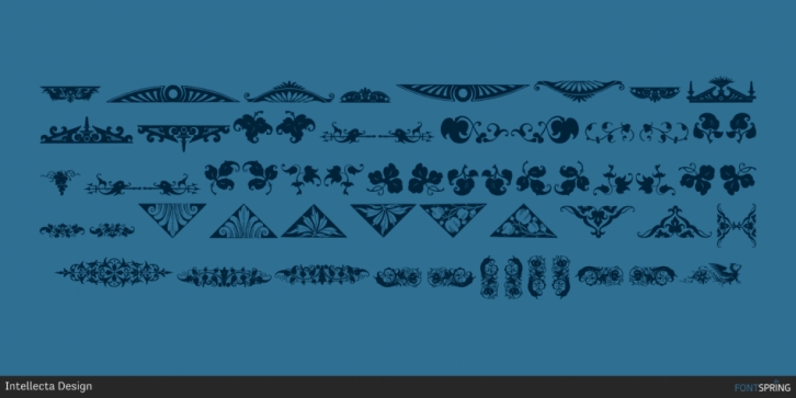 BlackFleurons Font Download