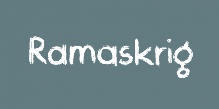 Ramaskrig Font Download