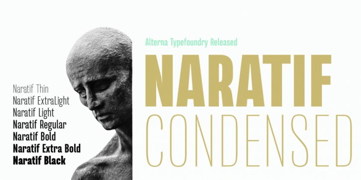Naratif Condensed Font Download