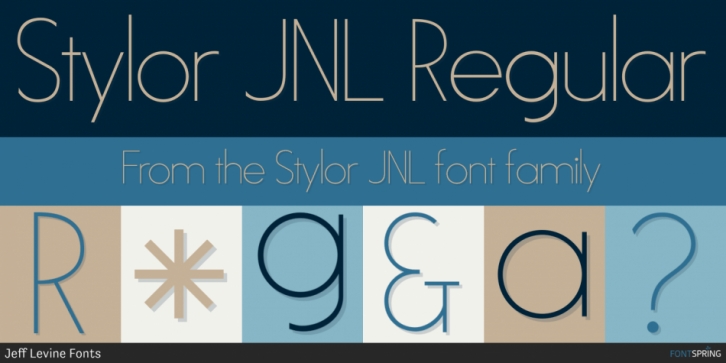 Stylor JNL Font Download