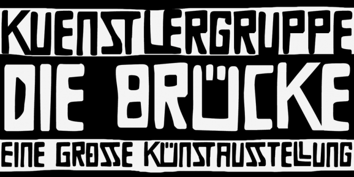 Die Bruecke Font Download