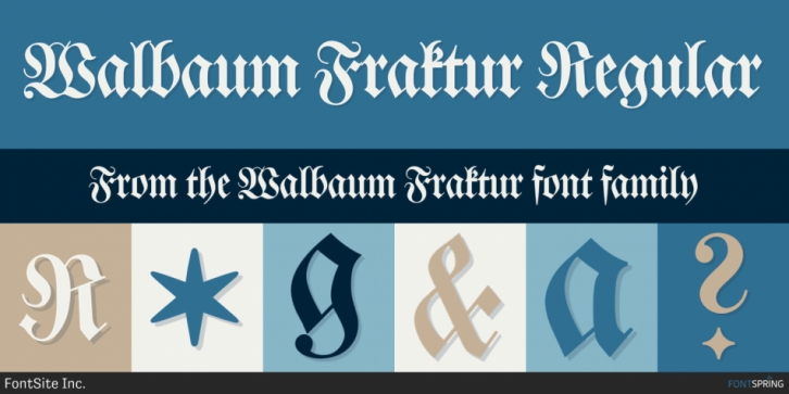 Walbaum Fraktur Font Download