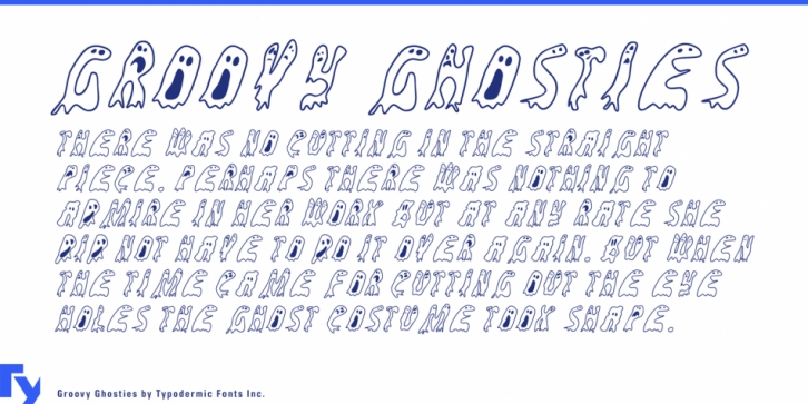 Groovy Ghosties Font Download