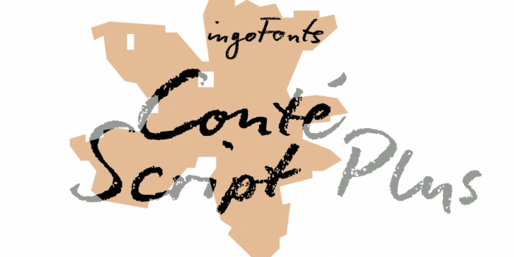 Conté Script Plus Font Download