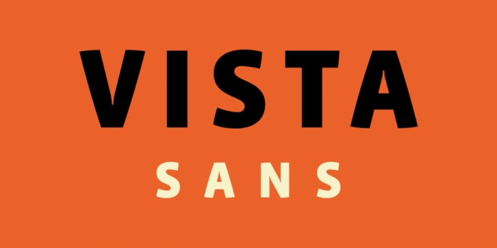 Vista Sans Font Download