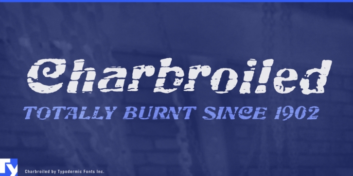 Charbroiled Font Download