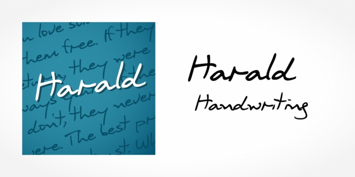 Harald Handwriting Font Download