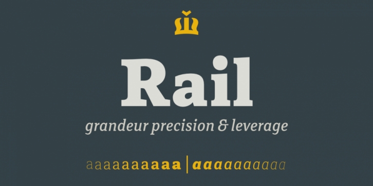 Rail Font Download