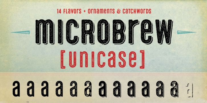 Microbrew Unicase Font Download