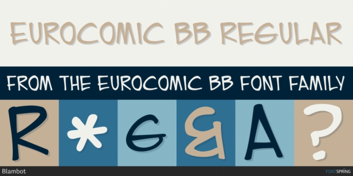 Eurocomic BB Font Download
