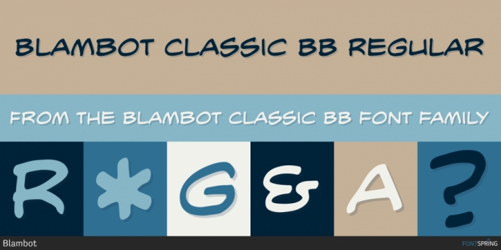 Blambot Classic BB Font Download