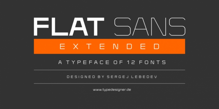 Flat Sans Extended Font Download