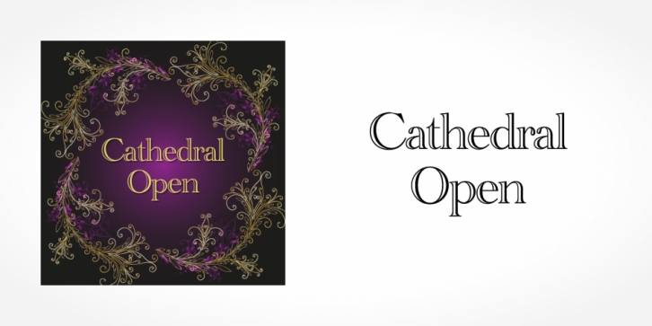 Cathedral Open Font Download