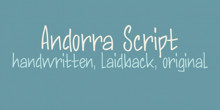 Andorra Script Font Download