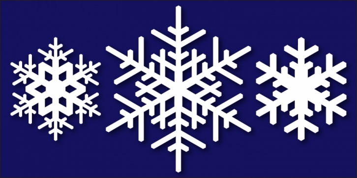 Snowflake Assortment Font Download