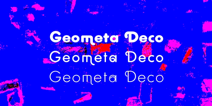 Geometra Rounded Deco Font Download