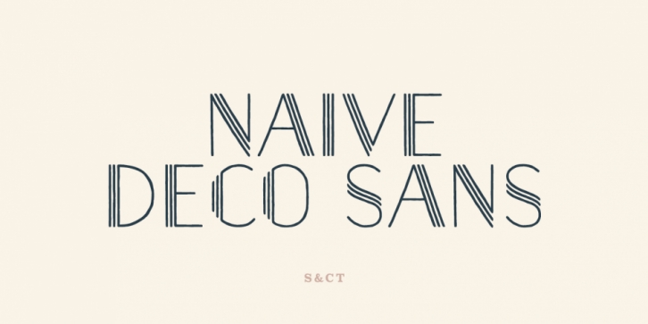 Naive Deco Sans Font Download