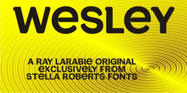 Wesley SRF Font Download