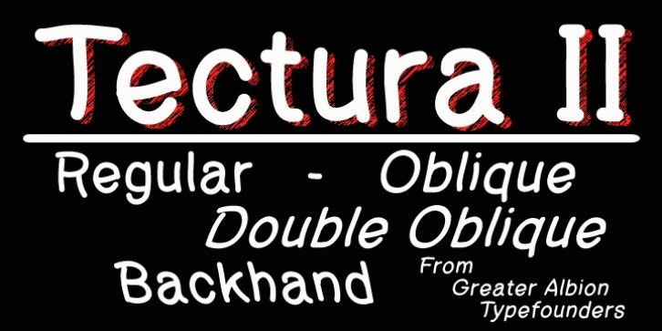 Tectura II Font Download