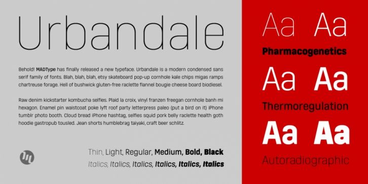 Urbandale Font Download