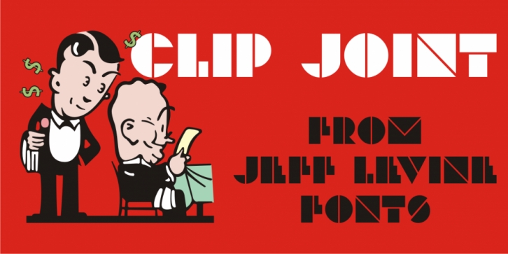 Clip Joint JNL Font Download