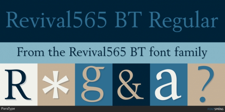 Revival565 BT Font Download