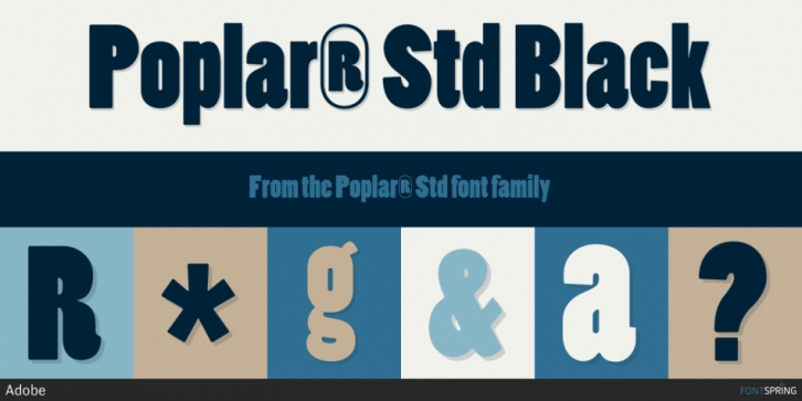 Poplar Std Font Download