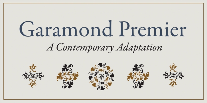 Garamond Premier Pro Font Download