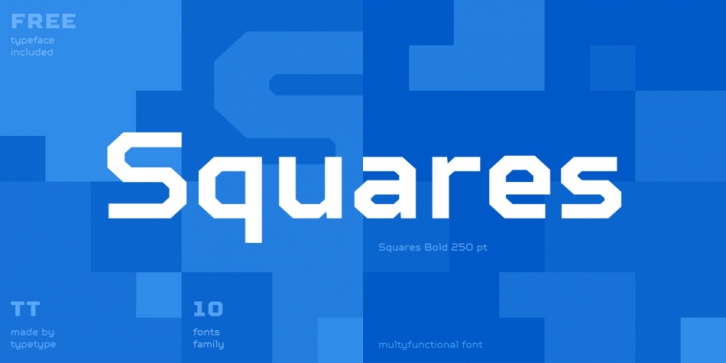 TT Squares Font Download