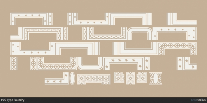 HWT Borders One Font Download