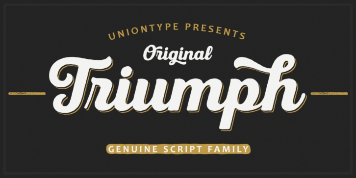 UT Triumph Font Download